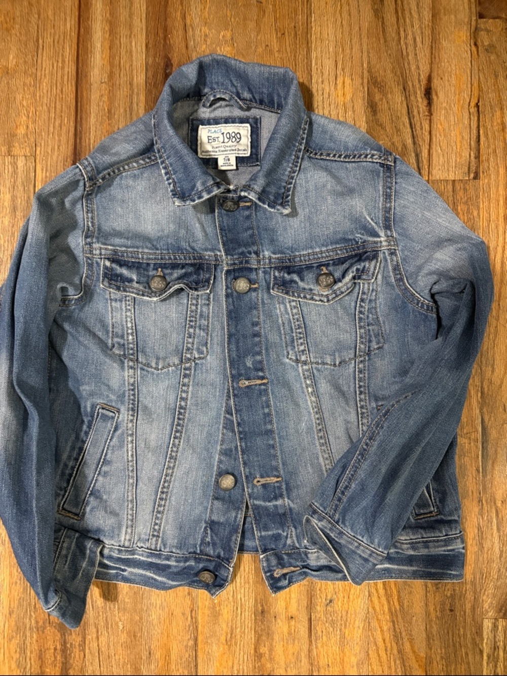 Old Navy Faded Blue Kids' Denim Jacket